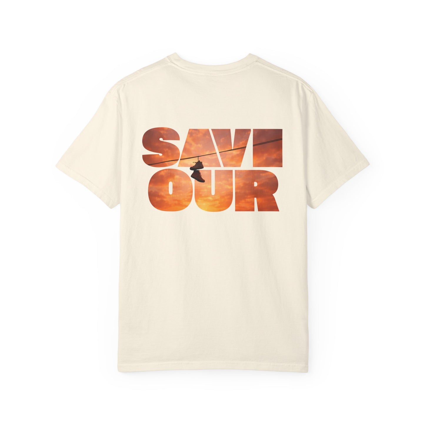 Saviour Orange Skies Graphic Top