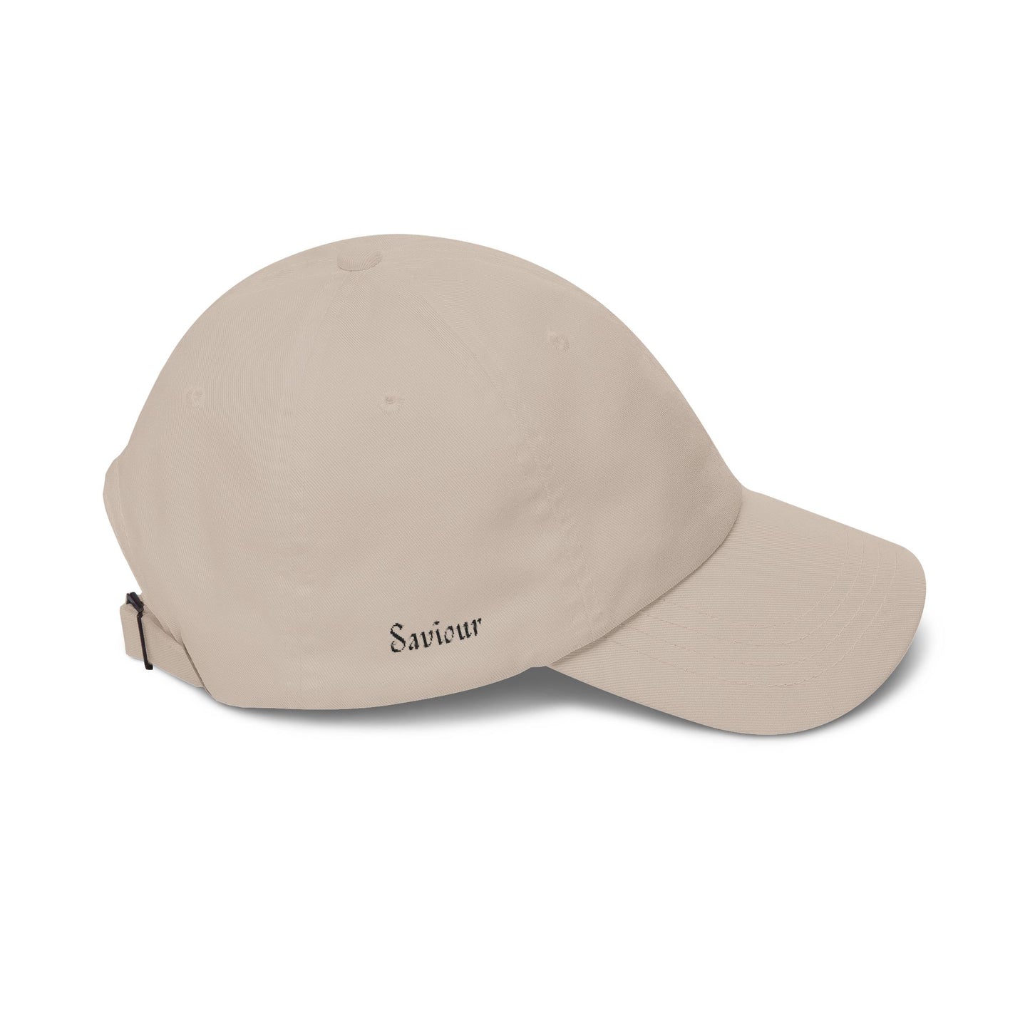 Saviour Embroidered Cap - Black Emblem