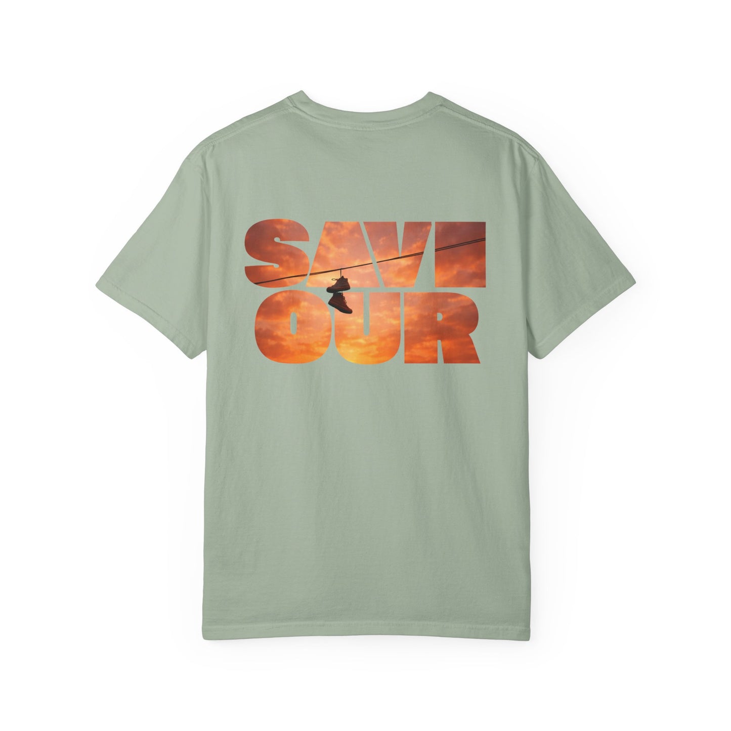 Saviour Orange Skies Graphic Top