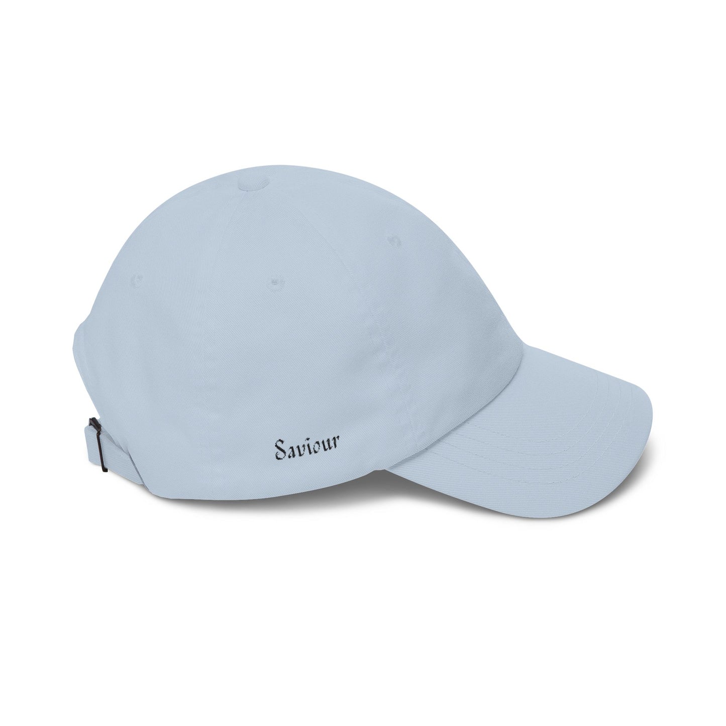 Saviour Embroidered Cap - Black Emblem