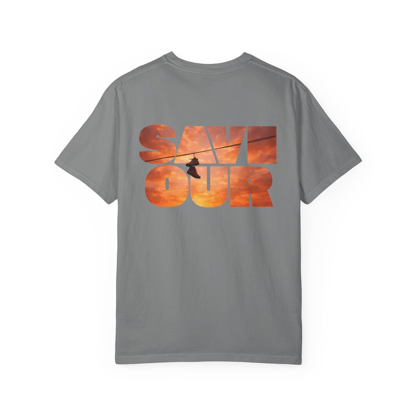 Saviour Orange Skies Graphic Top