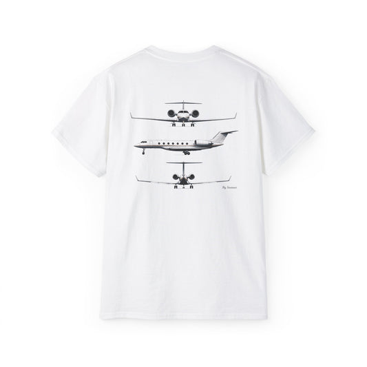 Saviour Jet Graphic Top