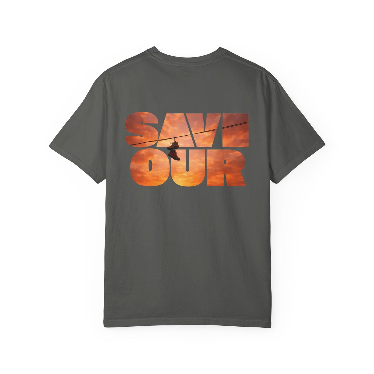 Saviour Orange Skies Graphic Top