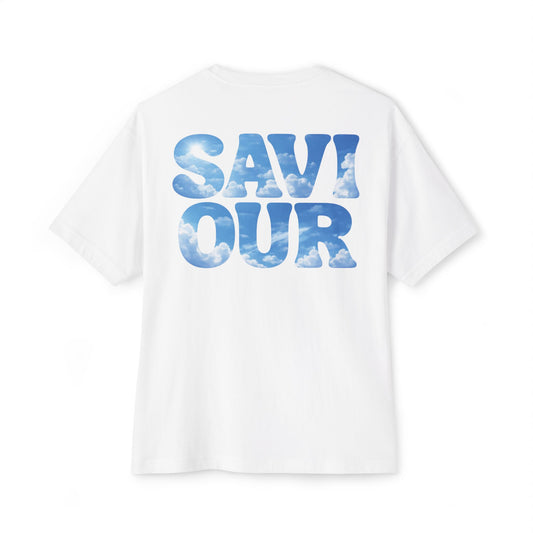 Saviour Oversized Sky Top